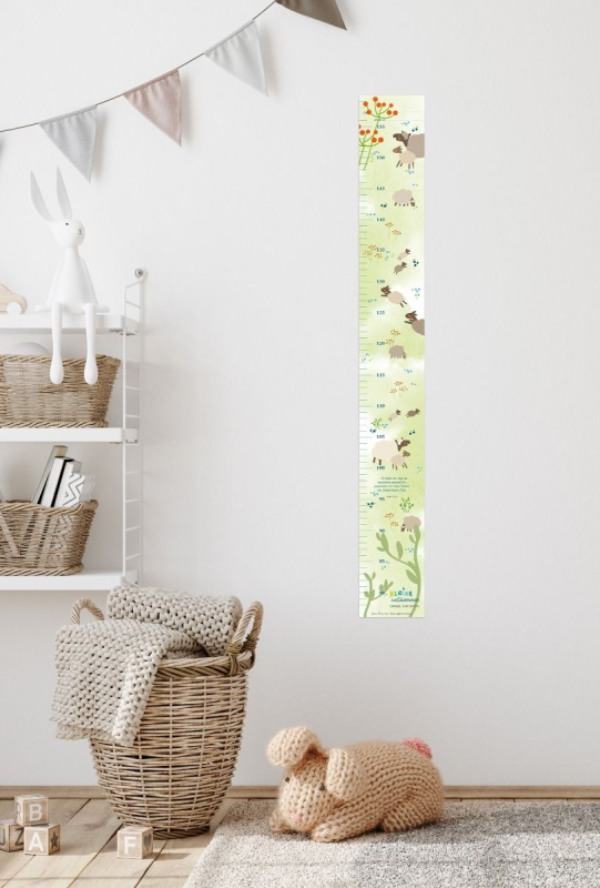 Kleine willkommen: Set 3 - Messlatte (Wal und Schaf)